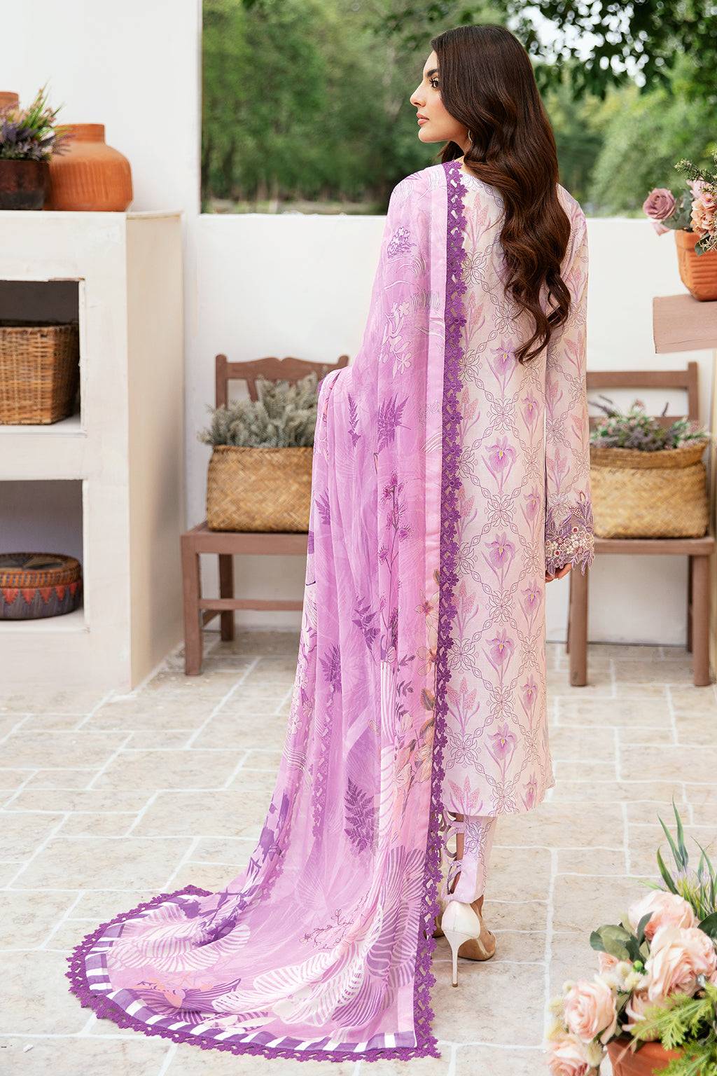 Ramsha | Rangrez Lawn Collection | N-504 - Pakistani Designer Dress - by Ramsha | Type: Luxury - 100% Original at Saira Sultan