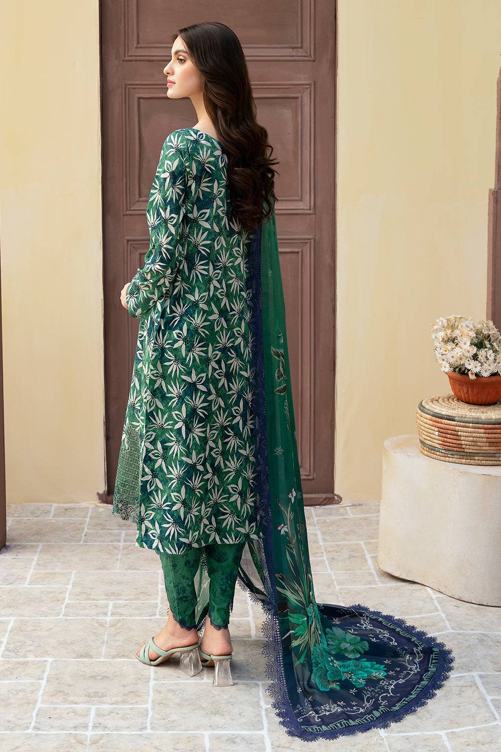 Ramsha | Rangrez Lawn Collection | N-507 - Pakistani Designer Dress - by Ramsha | Type: Luxury - 100% Original at Saira Sultan