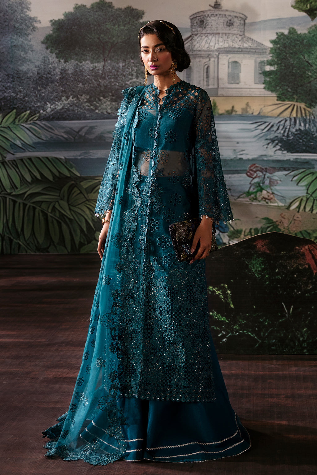 Afrozeh | La Fuchsia Festive 24 | Alba - Pakistani Designer Dress - by Afrozeh | Type: Formal - 100% Original at Saira Sultan