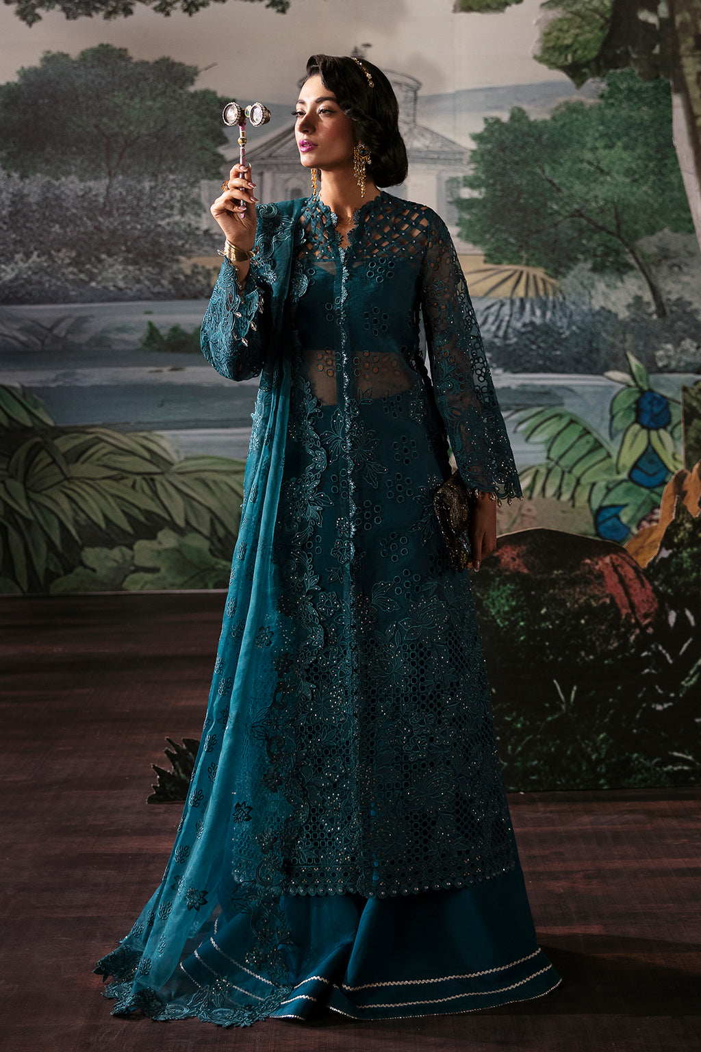 Afrozeh | La Fuchsia Festive 24 | Alba - Pakistani Designer Dress - by Afrozeh | Type: Formal - 100% Original at Saira Sultan