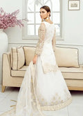 Akbar Aslam | Formal Collection | Snow Drop - Pakistani Designer Dress - by Akbar Aslam | Type: Formal - 100% Original at Saira Sultan