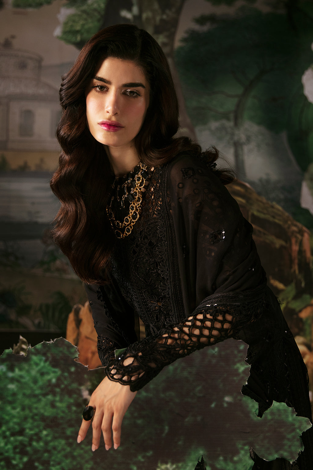 Afrozeh | La Fuchsia Festive 24 | Camilla - Pakistani Designer Dress - by Afrozeh | Type: Formal - 100% Original at Saira Sultan