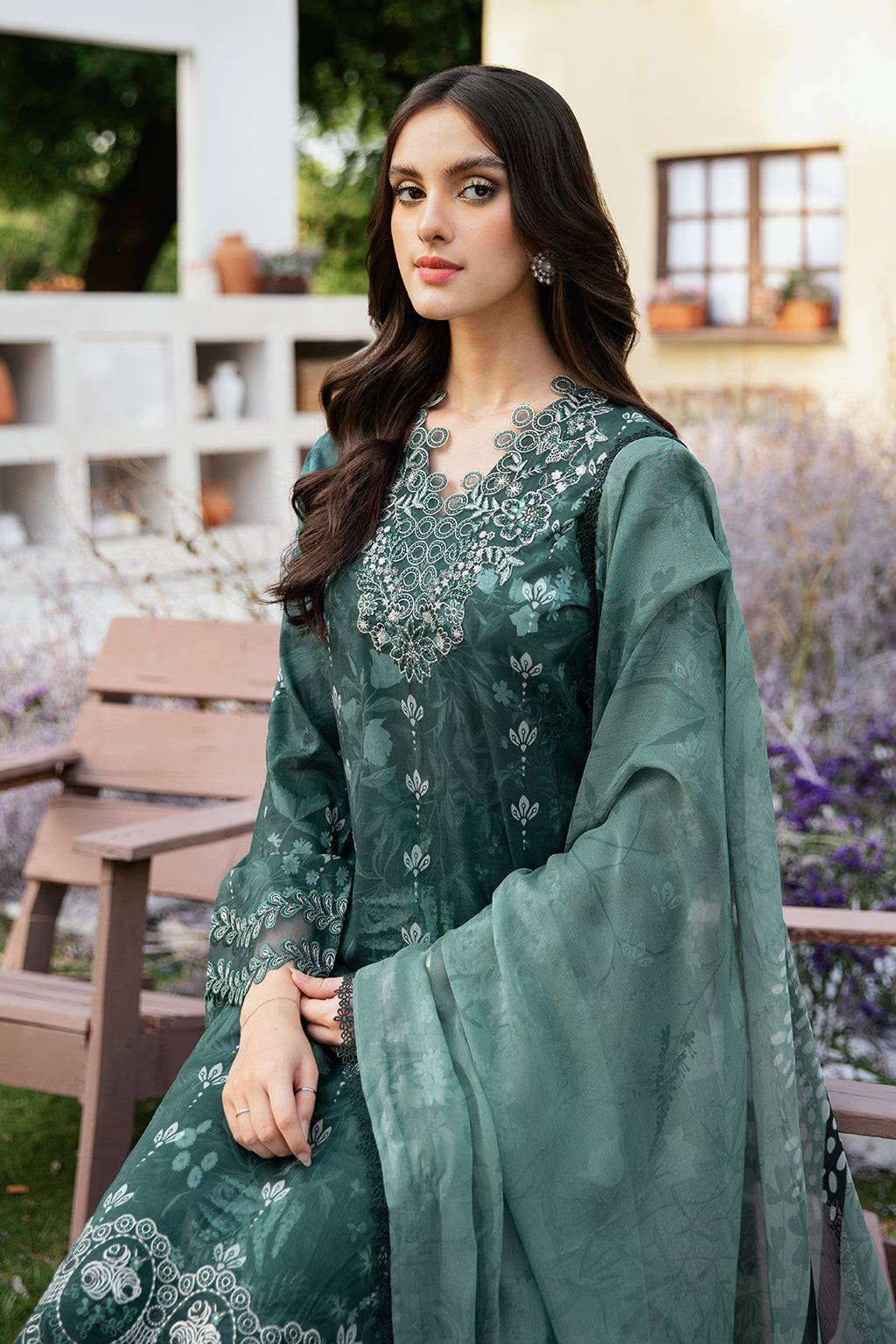 Ramsha | Rangrez Lawn Collection | N-505 - Pakistani Designer Dress - by Ramsha | Type: Luxury - 100% Original at Saira Sultan
