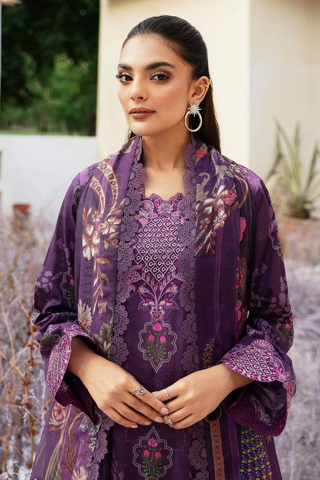Ramsha | Rangrez Lawn Collection | N-506 - Pakistani Designer Dress - by Ramsha | Type: Luxury - 100% Original at Saira Sultan
