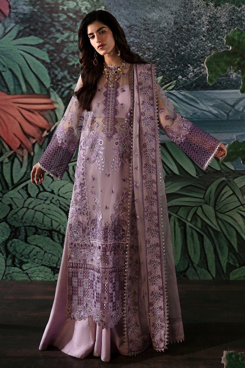 Afrozeh | La Fuchsia Festive 24 | Helen - Pakistani Designer Dress - by Afrozeh | Type: Formal - 100% Original at Saira Sultan