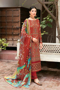 Ramsha | Mashaal Luxury Lawn | L-810 - Pakistani Designer Dress - by Ramsha | Type: Luxury - 100% Original at Saira Sultan