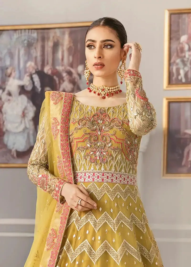 Akbar Aslam | Formal Collection | Yarrow - Pakistani Designer Dress - by Akbar Aslam | Type: Bridal - 100% Original at Saira Sultan
