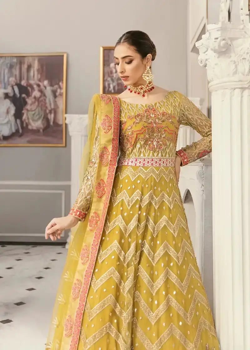 Akbar Aslam | Formal Collection | Yarrow - Pakistani Designer Dress - by Akbar Aslam | Type: Bridal - 100% Original at Saira Sultan
