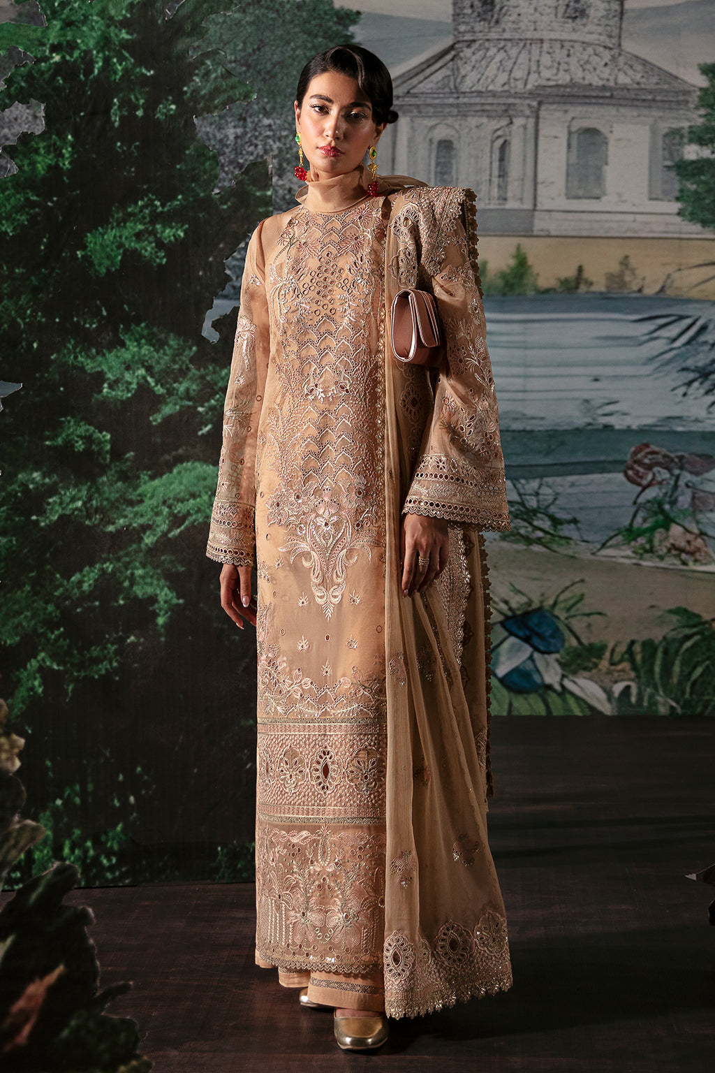 Afrozeh | La Fuchsia Festive 24 | Reese - Pakistani Designer Dress - by Afrozeh | Type: Formal - 100% Original at Saira Sultan