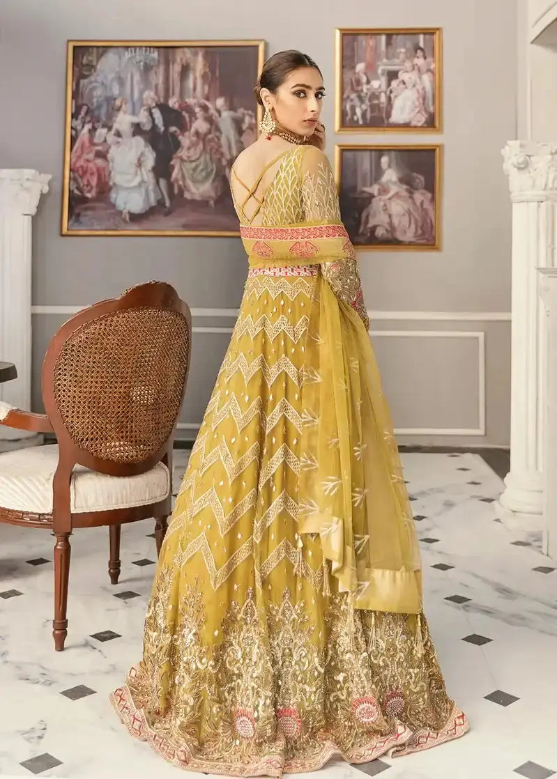 Akbar Aslam | Formal Collection | Yarrow - Pakistani Designer Dress - by Akbar Aslam | Type: Bridal - 100% Original at Saira Sultan