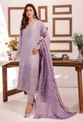 Adans Libas | Stella Chikankari 25 | 1027 XS Lilac Lawn