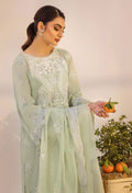 Adans Libas | Chikankari 25 | 4775 L Mint Green Lawn