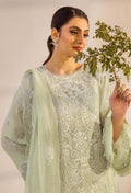 Adans Libas | Inara 25 | CHIKANKARI 4775 L Pastel Mint Lawn