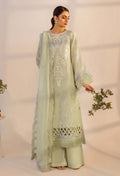 Adans Libas | Chikankari 25 | 4775 XS Mint Green Lawn