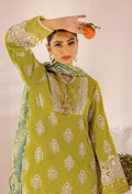 Adans Libas | Inara 25 | CHIKANKARI 4776 M Parrot Green Lawn