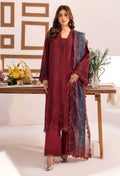 Adans Libas | Stella Chikankari 25 | 1026 XS Maroon Lawn