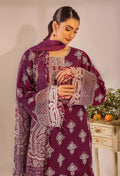Adans Libas | Chikankari 25 | 4779 L Magenta Lawn