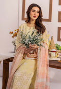 Adans Libas | Stella Chikankari 25 | 1023 L Lime Yellow Lawn