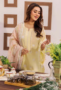 Adans Libas | Stella Chikankari 25 | 1023 M Lime Yellow Lawn