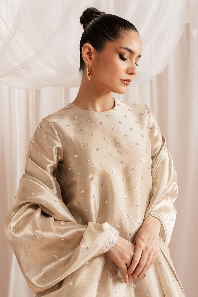 Cross Stitch | Luxe Atelier 25 | GILDED GLOW L Beige Silk