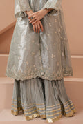 Cross Stitch | Luxe Atelier 25 | MINT AURA Custom Size Cloud Gray Silk