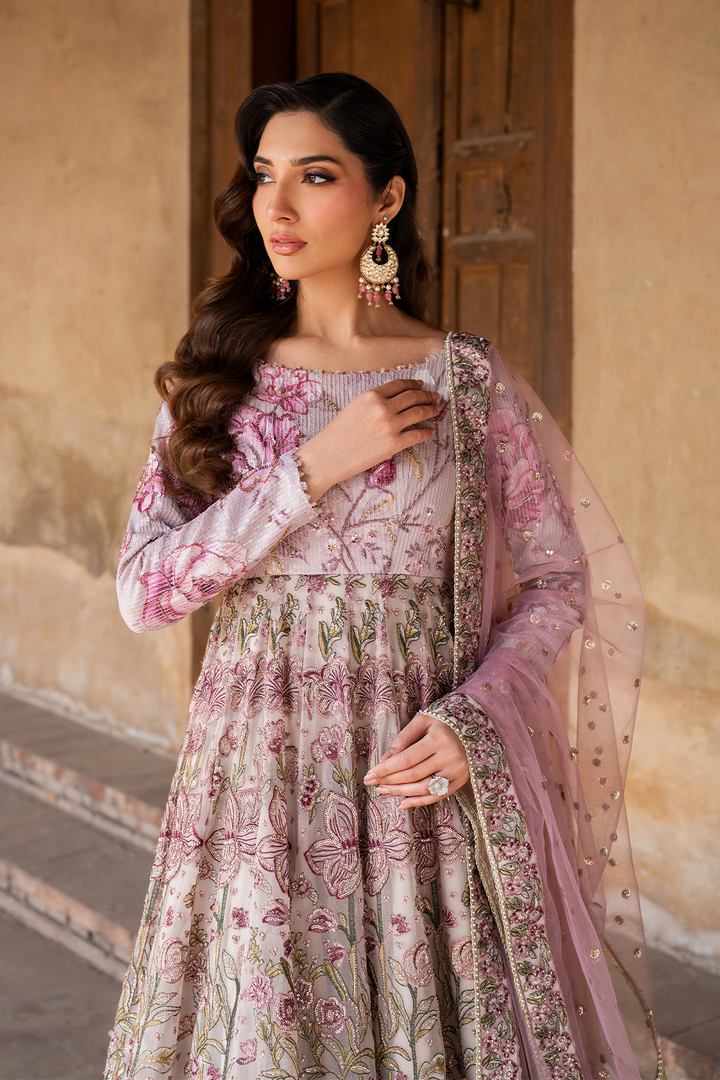 Iznik | Luxury Chiffon | ILC-08 Custom Size Lilac Silk