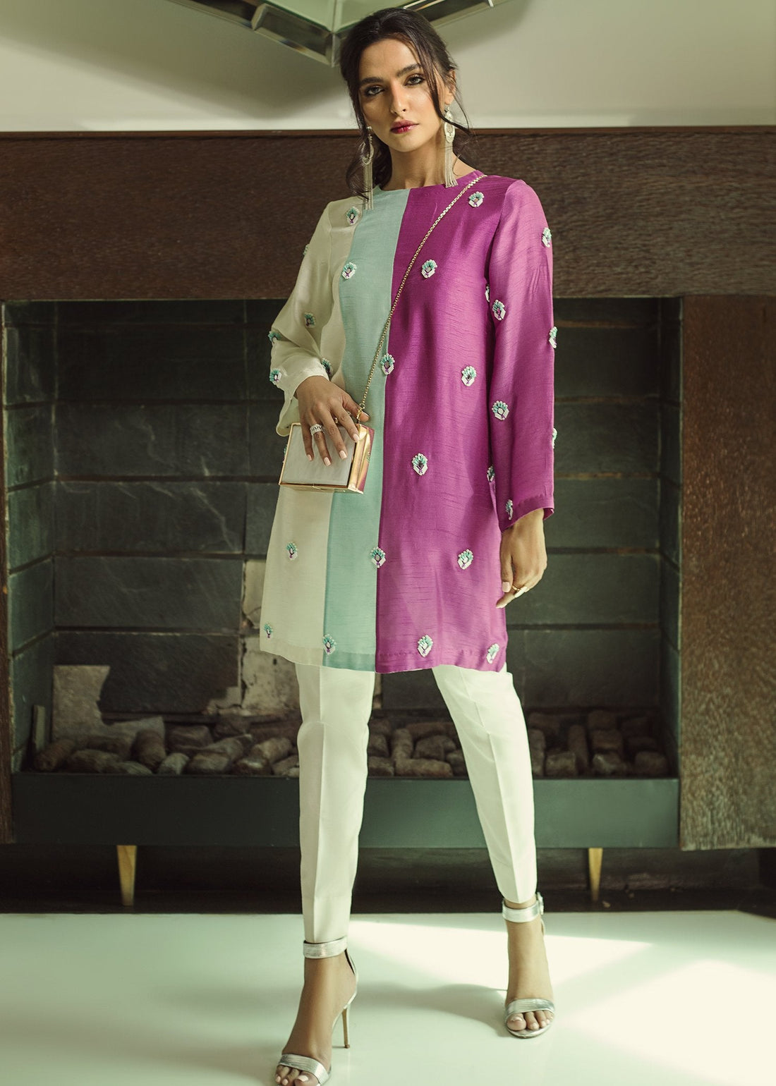 Hana | Serendipity Ready to Wear | Cherry Pop XS Purple Raw Silk