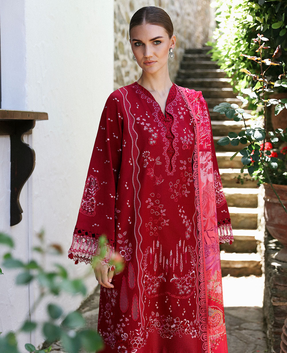 Republic Womenswear | Aylin Summer Lawn 24 | Lunara (D5-B) -  Republic Womenswear Luxury -  Saira Sultan