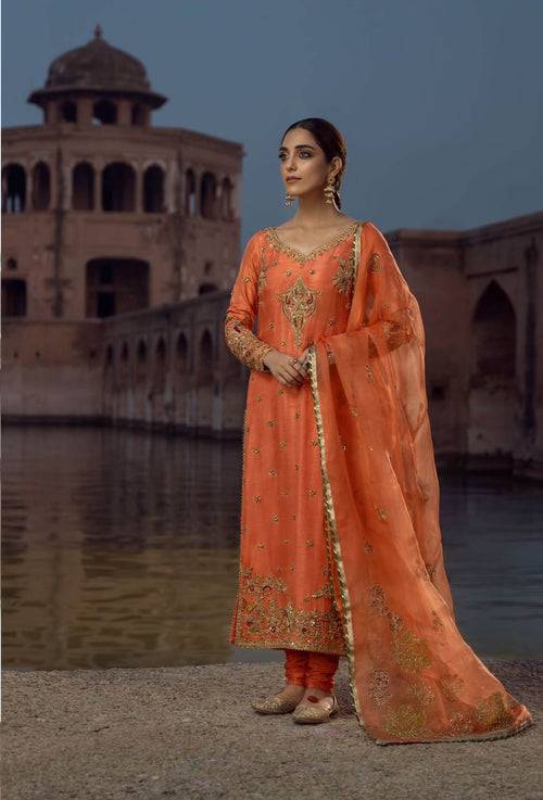 Maya | Wedding Formal Ulfat | NAYAAB - Pakistani Designer Dress - by Maya | Type: Bridal - 100% Original at Saira Sultan