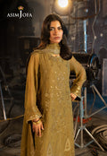 Asim Jofa | Festive Collection 25 | AJLF-15 Custom Size mendhi Chiffon