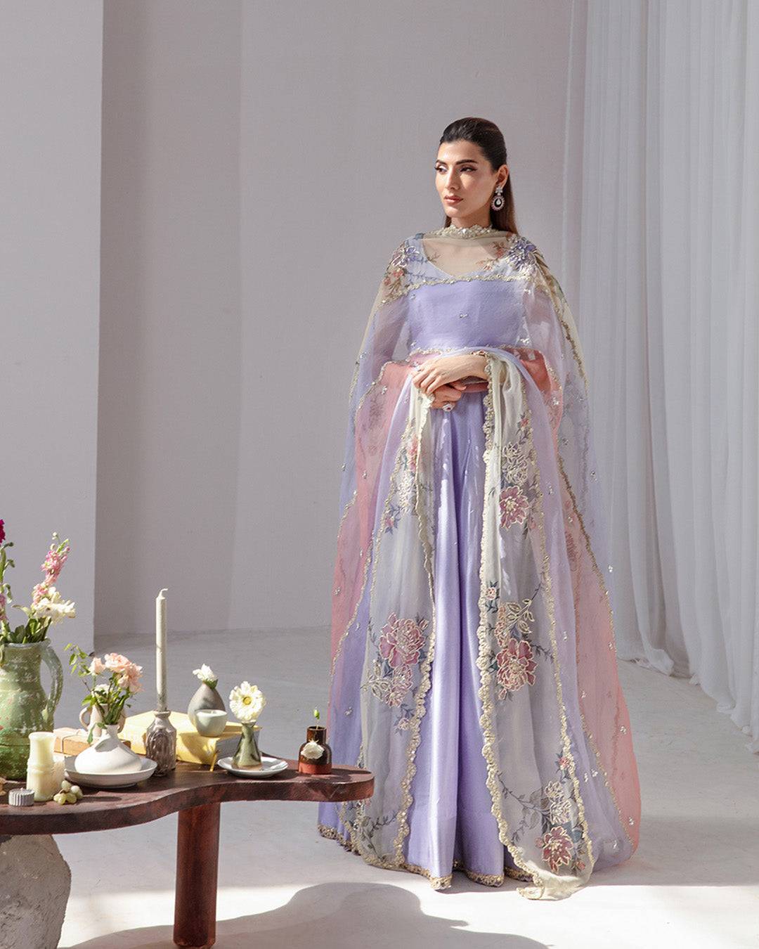 Faiza Saqlain | Lenora Luxury Pret | Keva - Pakistani Designer Dress - by Faiza Saqlain | Type: Formal - 100% Original at Saira Sultan