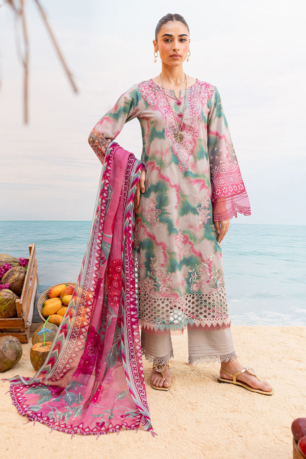 Nureh | Gardenia Lawn 24 | NS-137 A - Pakistani Designer Dress - by Nureh | Type: Luxury - 100% Original at Saira Sultan