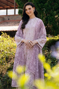 Afrozeh | Damask The Holiday Edit 25 | Lunetta B L Lilac Lawn