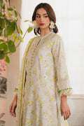 Ayzel | Armelia Printed Lawn 25 | Cyrilla L Off White Lawn