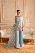 Vanya | Marlene Formals | ML-07 XS Light Blue Organza