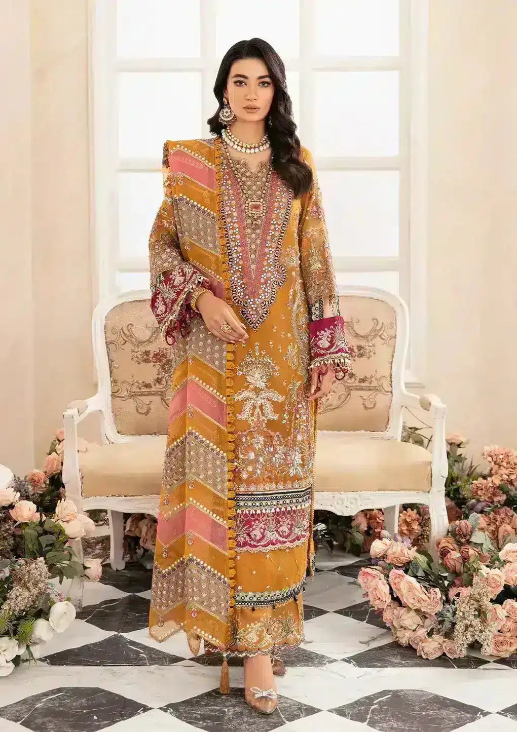 Elaf Premium | Celebrations 23 | ECH-01 KIARA - Pakistani Designer Dress - by Elaf Premium | Type: Bridal - 100% Original at Saira Sultan