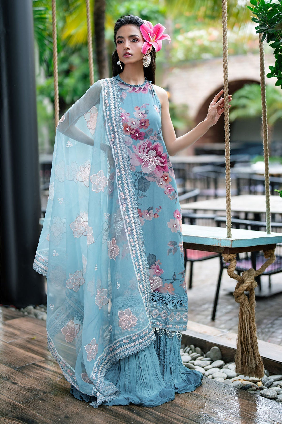 Nureh | Ballerina Formals | NU2-148 - Pakistani Designer Dress - by Nureh | Type: Luxury - 100% Original at Saira Sultan