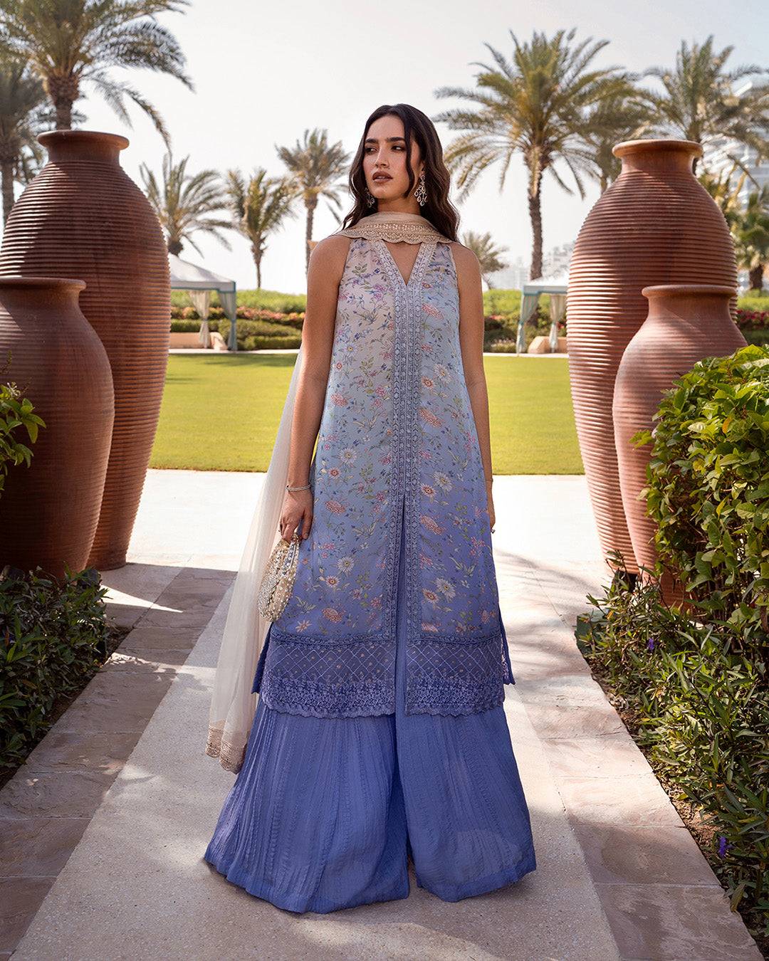 Faiza Saqlain | Zurina Luxury Pret | Sybilla - Pakistani Designer Dress - by Faiza Saqlain | Type: Luxury - 100% Original at Saira Sultan