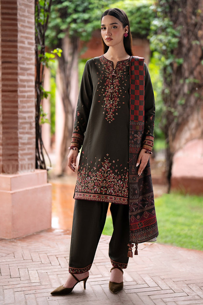 Jazmin | Winter Edition 24 | KHADDAR UW-0058 - Pakistani Designer Dress - by Jazmin | Type: Luxury - 100% Original at Saira Sultan