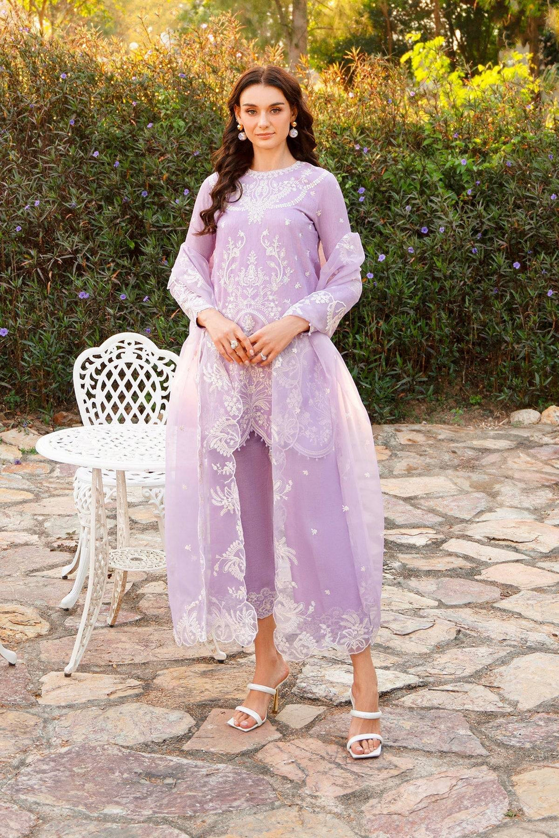 Enzo | Leia Silk Pret | Lily - Pakistani Designer Dress - by Enzo | Type: Ladies Clothes - 100% Original at Saira Sultan