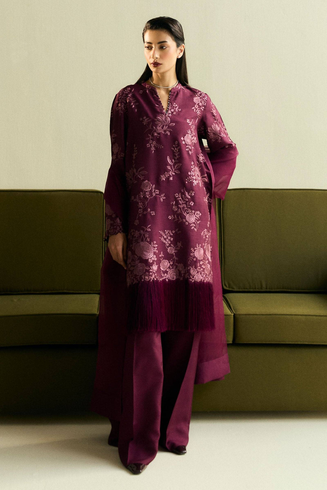 Zara Shahjahan | Festive Wear 25 | ZR25F0215 - Pakistani Designer Dress - by Zara Shahjahan - Type : Ladies Clothes - 100% Original at Saira Sultan