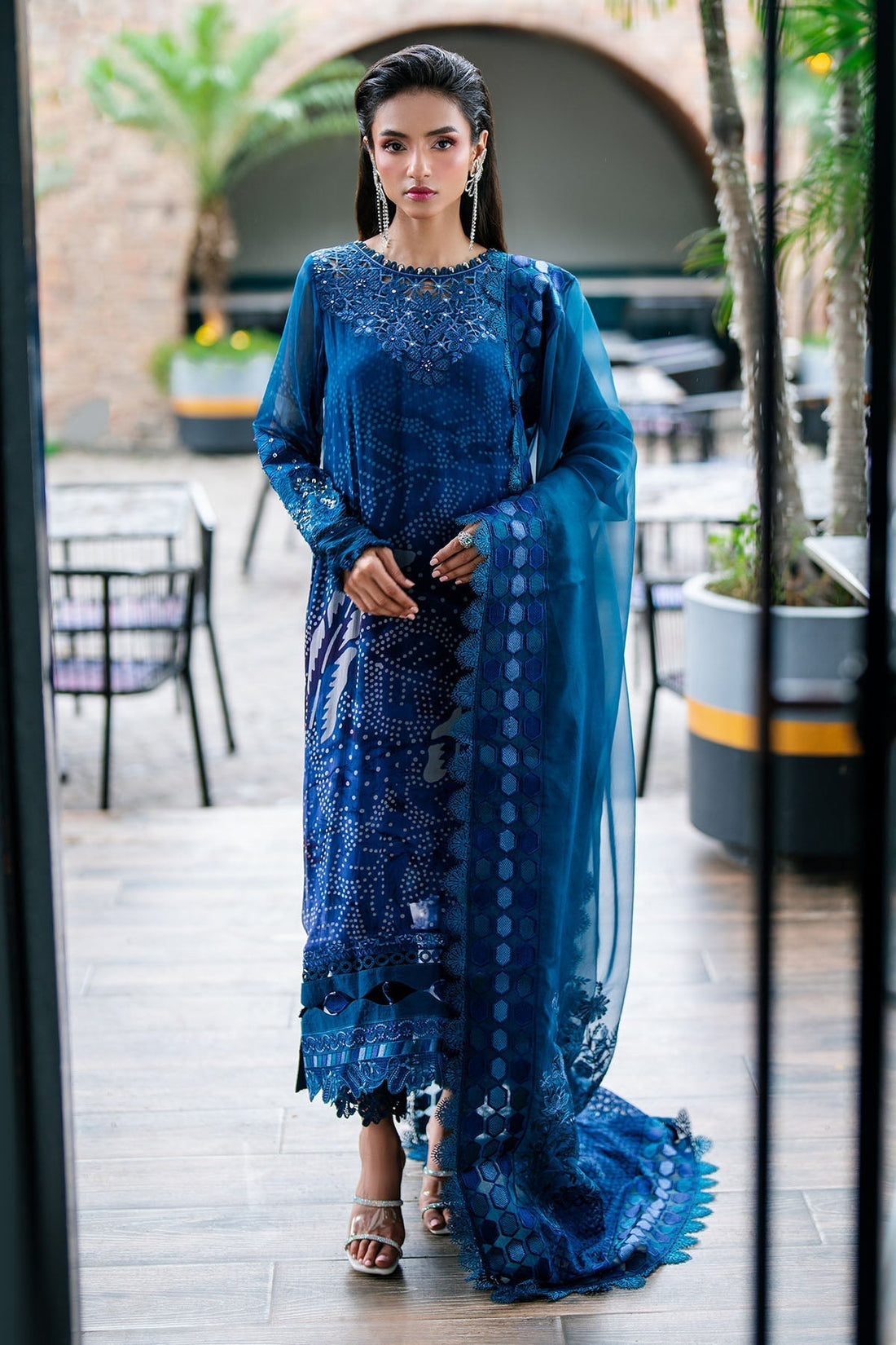 Nureh | Ballerina Formals | NU2-151 - Pakistani Designer Dress - by Nureh | Type: Luxury - 100% Original at Saira Sultan