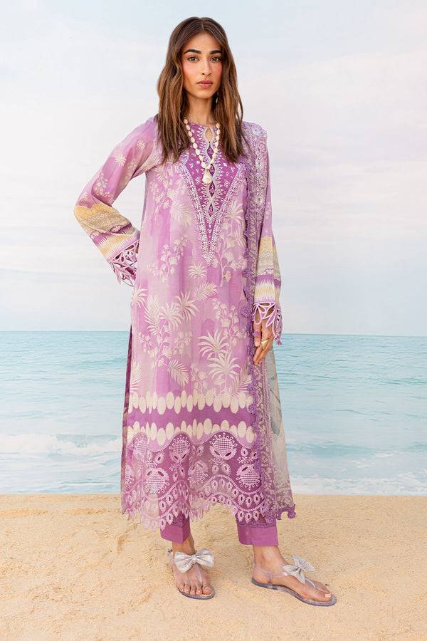 Nureh | Gardenia Lawn 24 | NS-134 A - Pakistani Designer Dress - by Nureh | Type: Luxury - 100% Original at Saira Sultan
