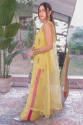 Hana | Signature Series | Sun-Lit Glow L Pale Yellow Organza