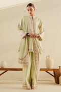 Zara Shahjahan | Eid Pret 25 | CR25P0229 XS Cream Dobby