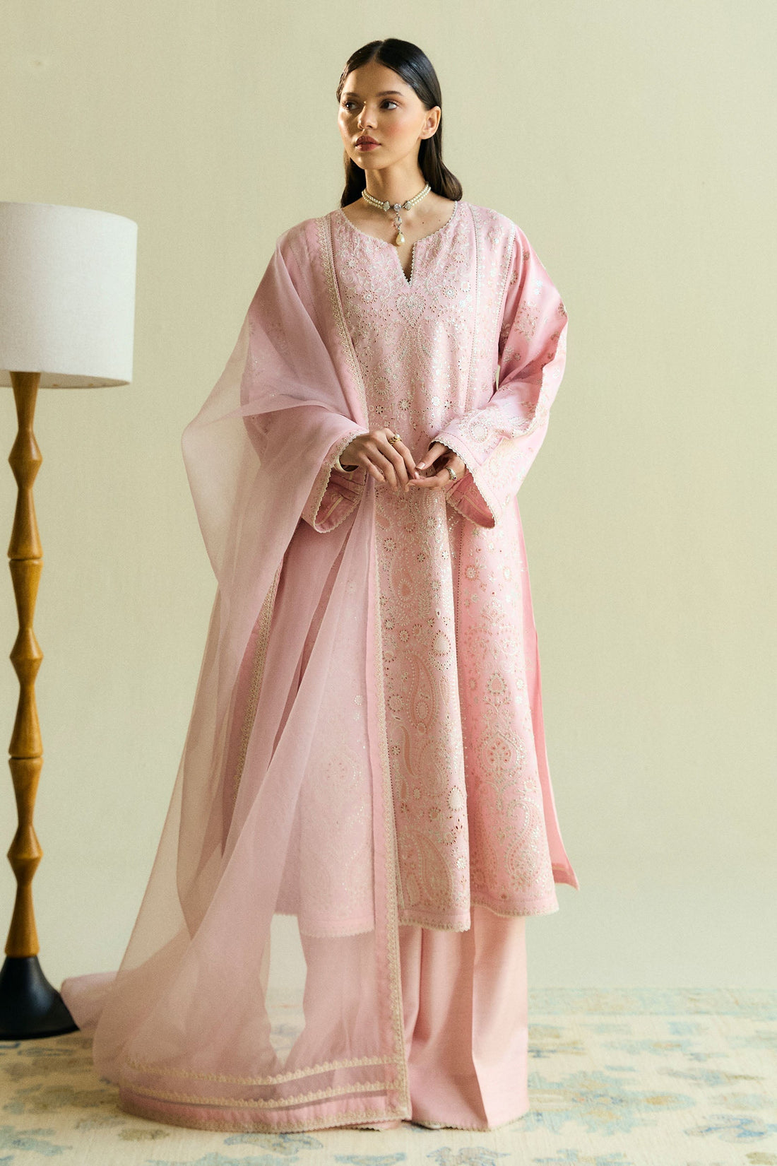 Zara Shahjahan | Festive Wear 25 | ZR25F0102 - Pakistani Designer Dress - by Zara Shahjahan - Type : Ladies Clothes - 100% Original at Saira Sultan