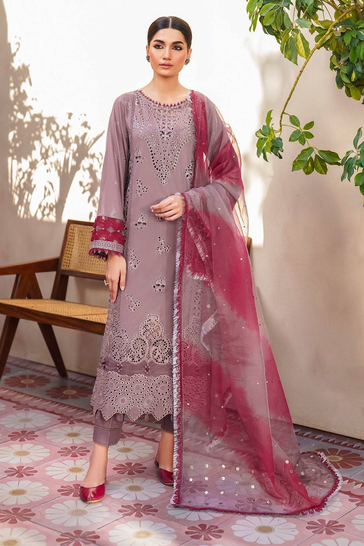 Nureh | Bazaar Lawn | NS-139 - Pakistani Designer Dress - by Nureh | Type: Luxury - 100% Original at Saira Sultan