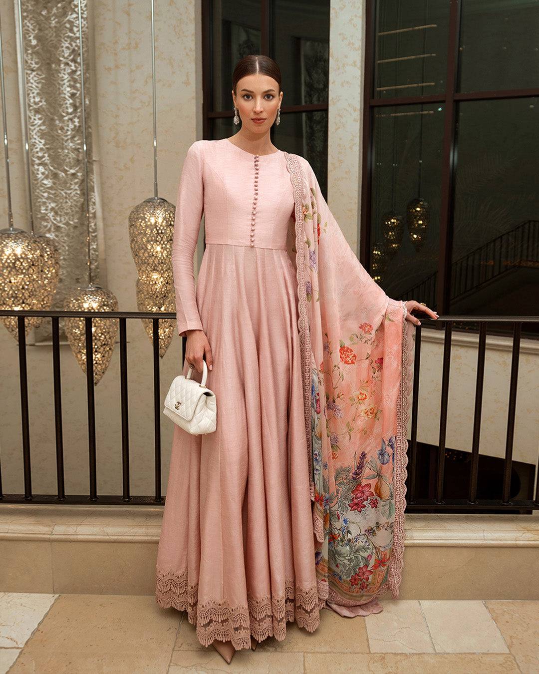 Faiza Saqlain | Zurina Luxury Pret | Zelina - Pakistani Designer Dress - by Faiza Saqlain | Type: Luxury - 100% Original at Saira Sultan