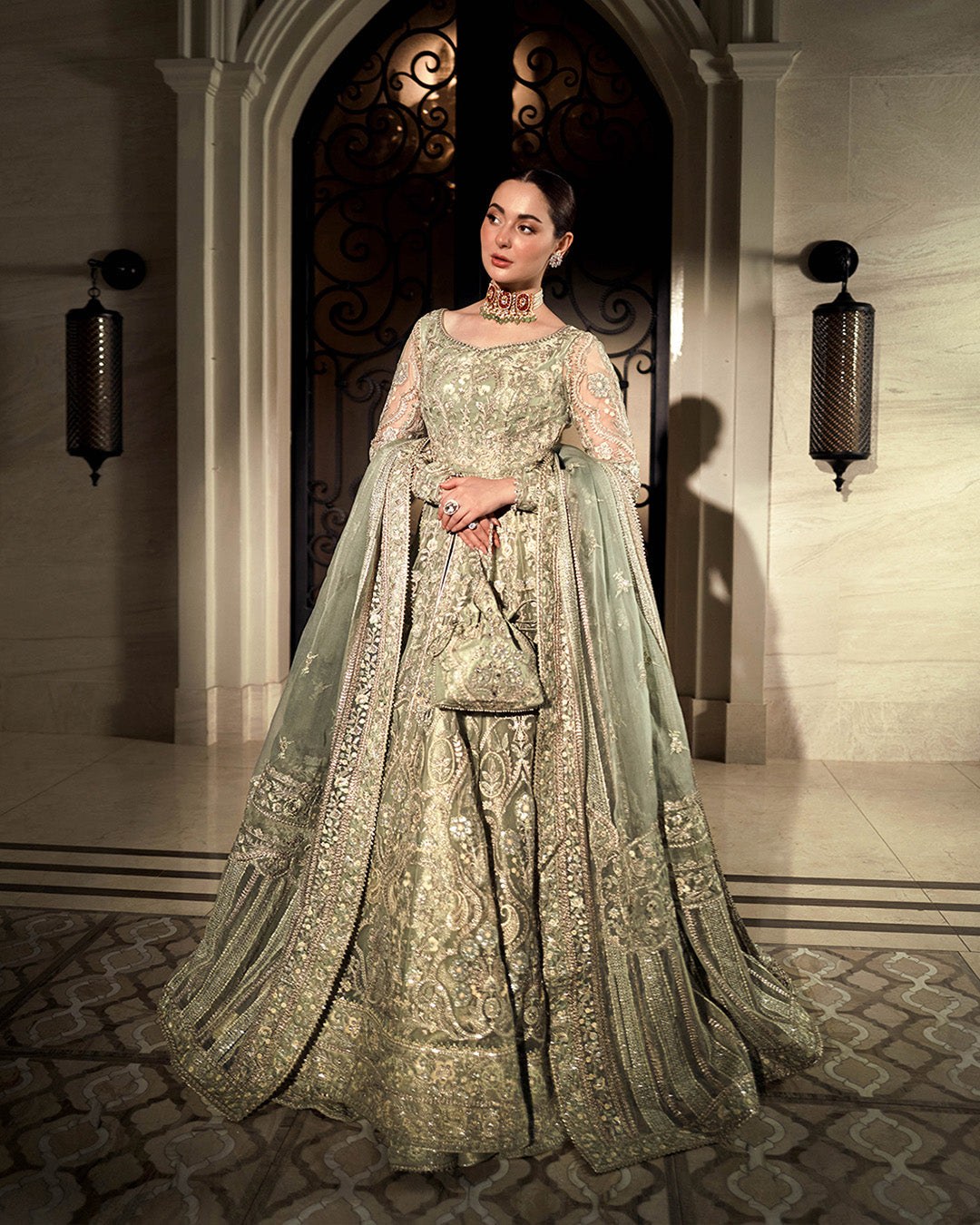 Faiza Saqlain | Neorah  Wedding Festive 24 | Syene - Pakistani Designer Dress - by Faiza Saqlain | Type: Bridal - 100% Original at Saira Sultan