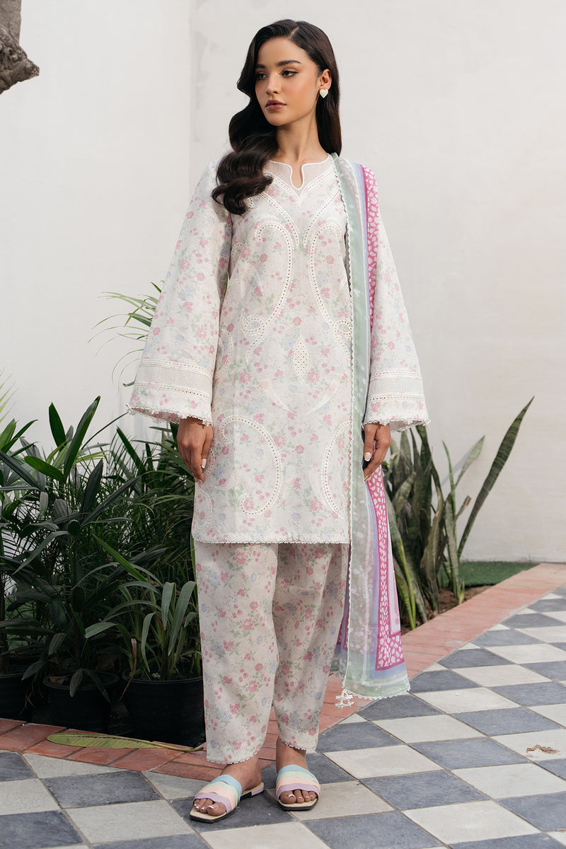 Jazmin | Summer Lawn 25 | USE-9188 XS Off White Lawn